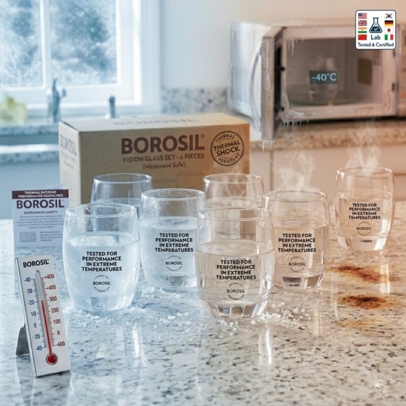 Borosil Vision Glass Set (6 Pieces)