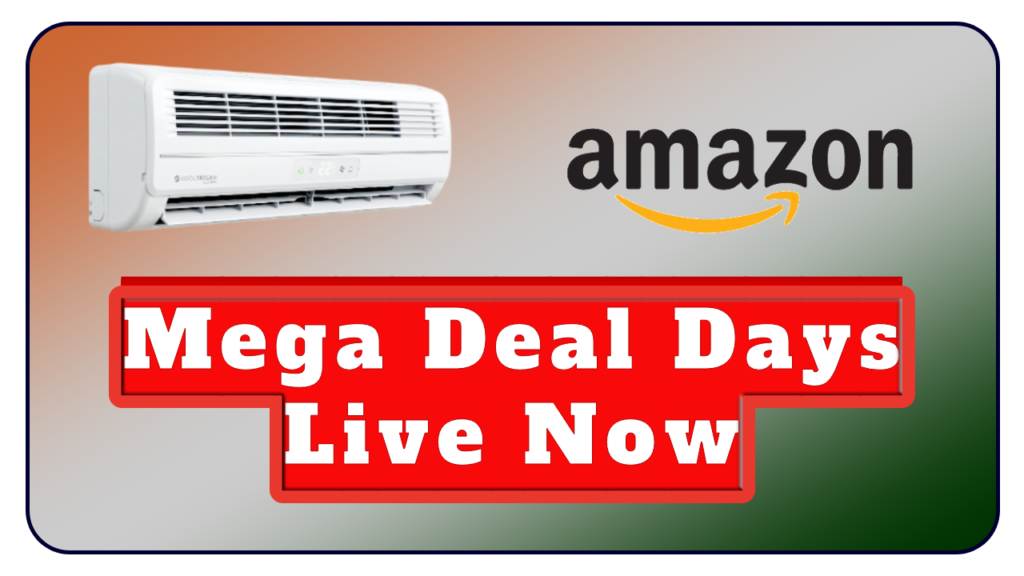 Amazon Mega Deal Days live now slide