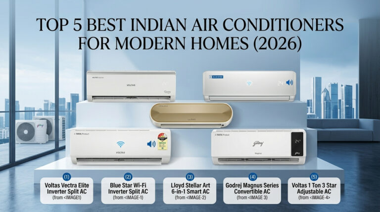 Top 5 Best Indian Air Conditioners for Modern Homes (2026)